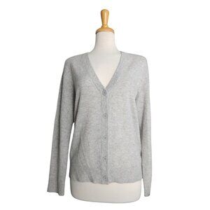 Charter Club Cashmere Womens M Luxury Long Sleeve Cardigan